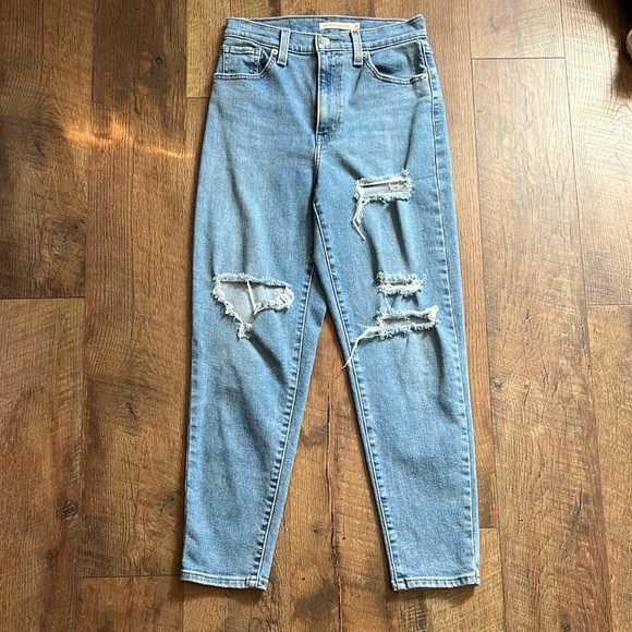 Levi's Denim - Levi’s Distressed Blue Jeans